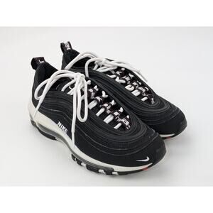 Nike Air Max 97 Shoes Youth Black & White Low Top Sneakers SZ 4Y - AV3180-001